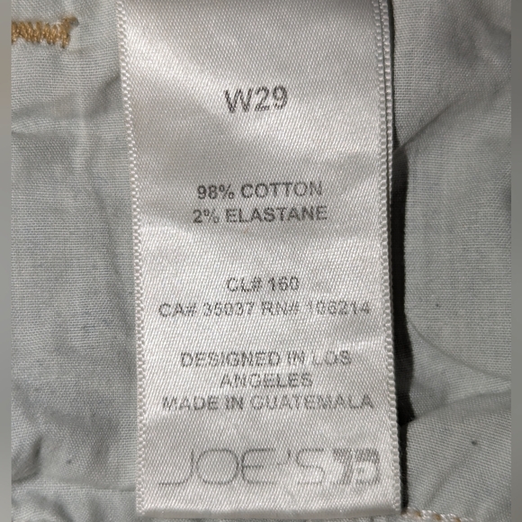 JOE'S JEANS Light Wash Raw Hem Distressed size 29 - Picture 14 of 15